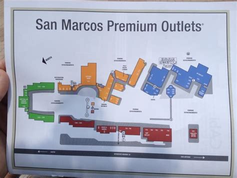 san marcos outlets center map